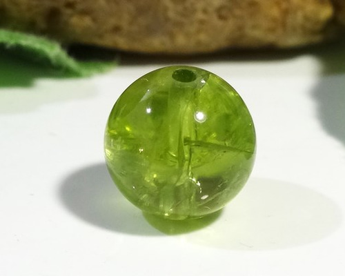 ☆1粒☆Aランクペリドット 7mm(±0.5mm)☆天然石 天然石 sanuk