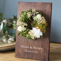 アフターブーケ】 スクエアフラワーボックス Lサイズ ブーケ mille la