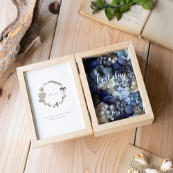 [結婚禮物] 鮮花相框 [用於紀念品和禮物] 第4張的照片