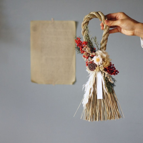 しめ縄キット販売【お正月飾り】 しめ縄・しめ飾り mille la chouette