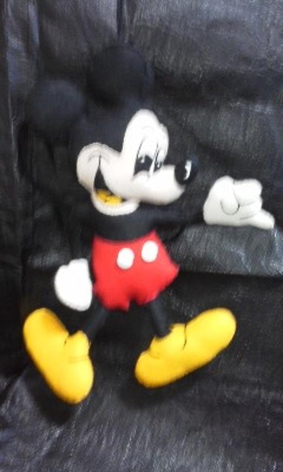 ミッキー 羊毛フェルト terano 通販 1774845｜Creema(クリーマ)