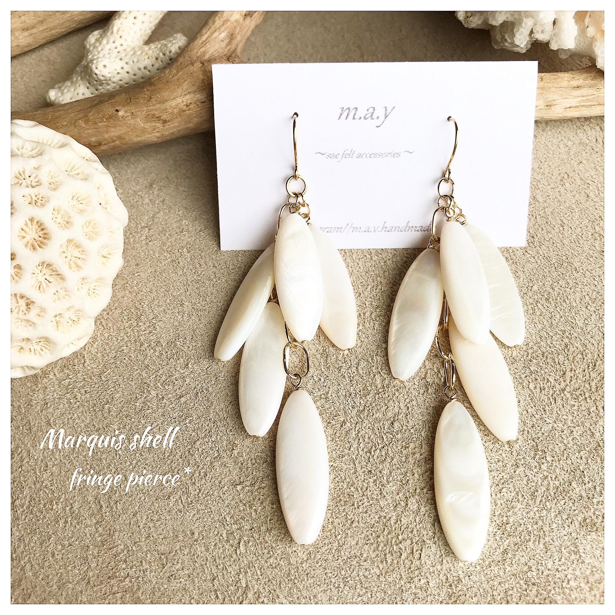 14K GOLD FILLED】P119 2mm天然石 ラピスラズリ フープピアス 14KGF Ω