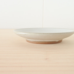 豆皿・小皿（白）ねこ水玉【受注制作】 4枚目の画像