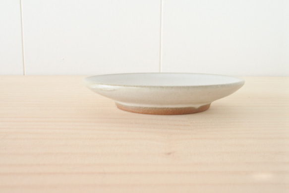 豆皿・小皿（白）ねこ水玉【受注制作】 4枚目の画像