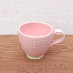 いっちんのコーヒーカップ（桜色） 2枚目の画像