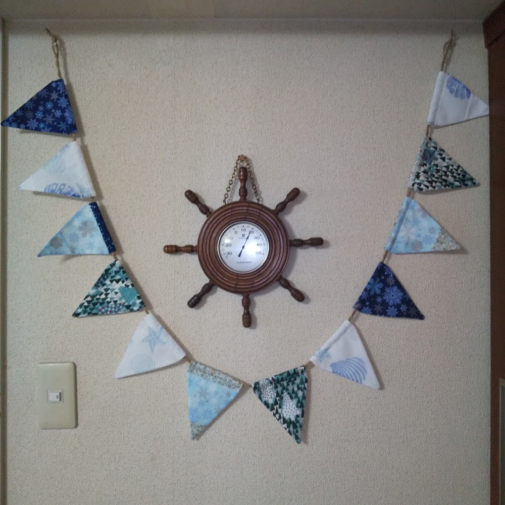 貝殻 ヒトデ 星 クリスマス 飾り オーナメント ガーランド 流木 もみの