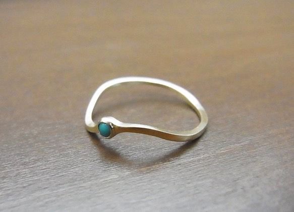 ring K10YG turquoise 第2張的照片