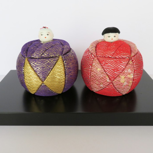 雛人形 佐賀錦 喜月作 雛人形 佐賀錦 喜月作