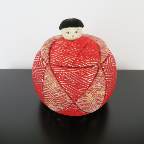 佐賀錦 木目込み雛人形 佐賀錦・木目込み雛人形(紫・朱) ひな人形・雛飾り 芳瞳(ほうどう