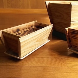 木製プランター  サイズ 小 2枚目の画像