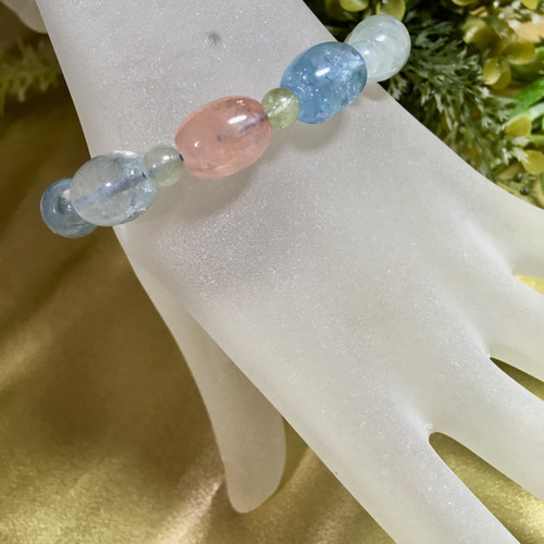 送料無料】恋愛✴︎結婚を後押し♡ミックスベリル♡モルガナイト