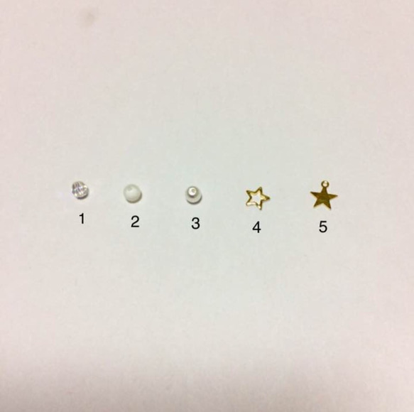 選べるスワロとチャーム 土星チョーカー♪ 4枚目の画像