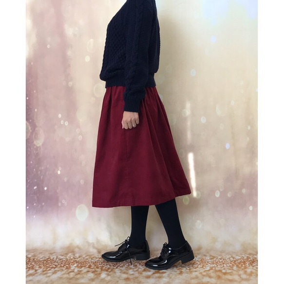 soor ploom eloise pinfore コーデュロイスカート　赤茶 soor ploom eloise pinfore コーデュロイスカート 赤茶 - メルカリ