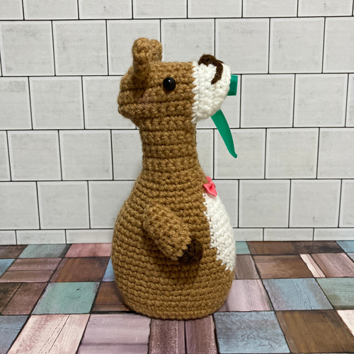 消臭スプレーボトルカバー♬クマちゃん茶色（ファブリーズ、リセッシュ