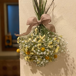 カラフルスターチススワッグ☆長さ40㎝ ドライフラワー sweet-cafe