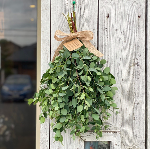 ユーカリ　ビバーナム　③  シンプルスワッグ creema限定特別価格⭐︎シンプルユーカリスワッグ☆ （長さ40