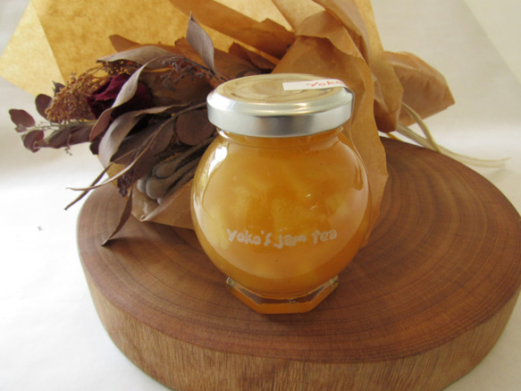 【お茶にして飲めるジャム】バニラりんご（青森県産） 4枚目の画像