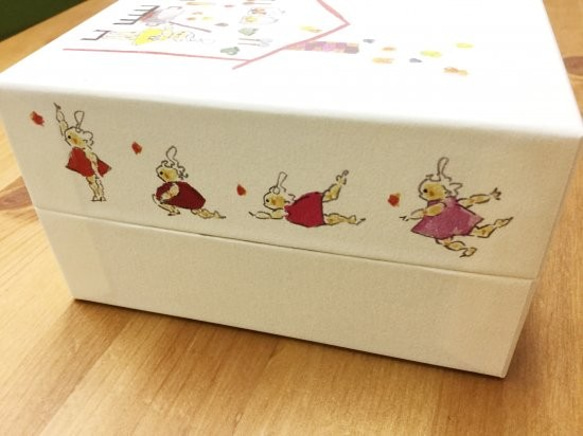 ジャム3個オリジナルギフトBOXラッピング（ジャム代金別）箱代だけです。ジャム3個は別に注文してください。 1枚目の画像