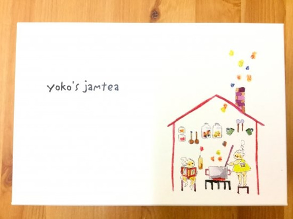 ジャム3個オリジナルギフトBOXラッピング（ジャム代金別）箱代だけです。ジャム3個は別に注文してください。 3枚目の画像