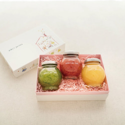 ジャム3個オリジナルギフトBOXラッピング（ジャム代金別）箱代だけです。ジャム3個は別に注文してください。 5枚目の画像