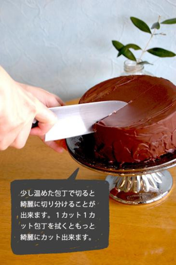 【受注生産お届け迄７日程】パリパリチョコのジェラートアイスケーキ 1枚目の画像