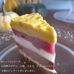 【期間限定】しましまジェラートアイスケーキ 3枚目の画像