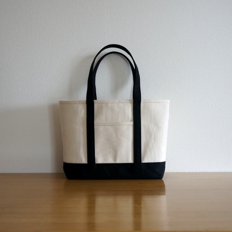 【t】帆布トートバッグM×2 order作品 カラーオーダー】帆布のトートバッグ（タイプA）Mサイズ トートバッグ