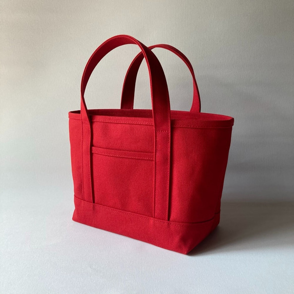 【t】帆布トートバッグM×2 order作品 カラーオーダー】帆布のトートバッグ（タイプA）XSサイズ 托特包