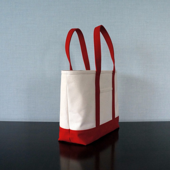 基本手提袋幹闥婆×紅M尺寸 第2張的照片