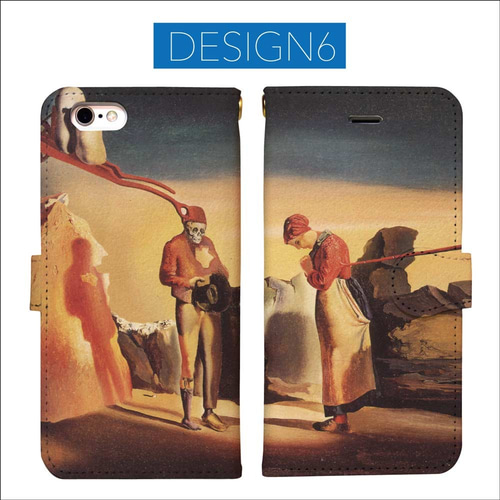 全機種対応 サルバドール・ダリ ダリ ハイクオリティー 手帳型