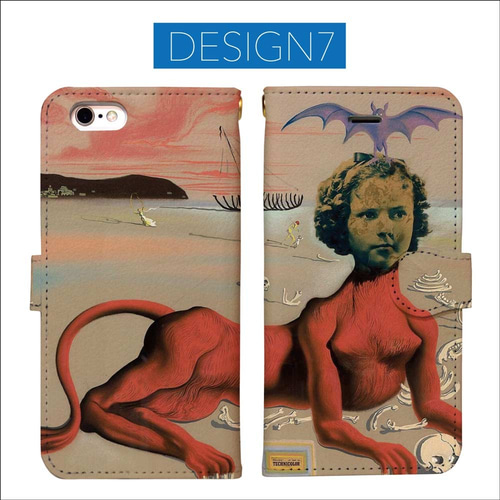 全機種対応 サルバドール・ダリ ダリ ハイクオリティー 手帳型