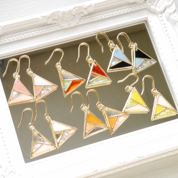 △triangle△pierce,earring 3枚目の画像