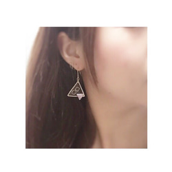 ▽triangle△-○△□-pierce,earring 4枚目の画像