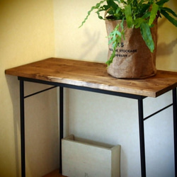 MARIRINmama様枠-アイアン製の作業テーブル(1枚板）2個 3枚目の画像