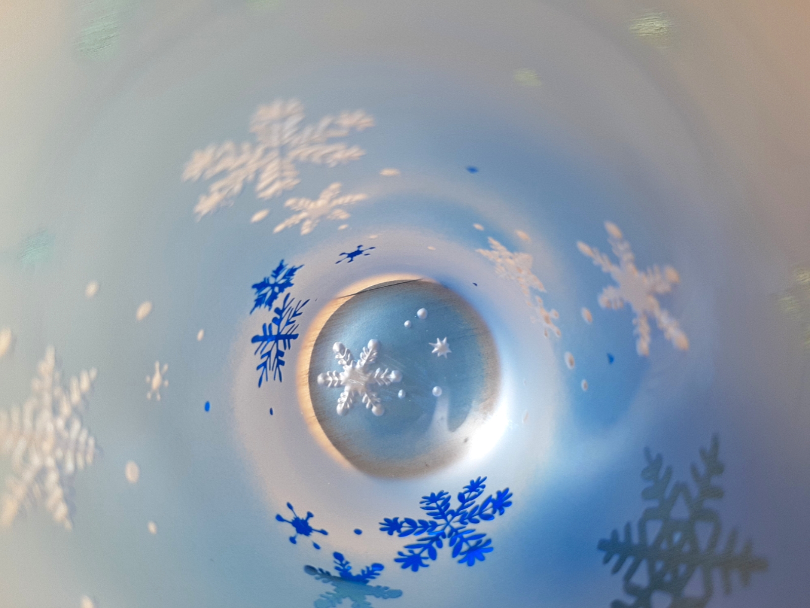 【受注生産】雪の結晶 タンブラー  サンドブラスト 冬グラス 季節限定