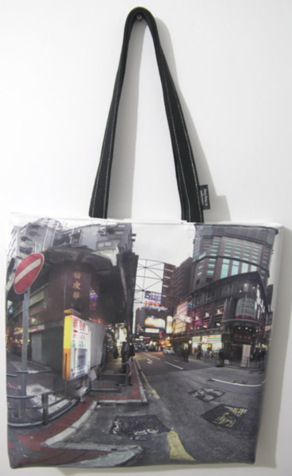 Panorama Double Faced Bag No.1 - Portland Street 1枚目の画像