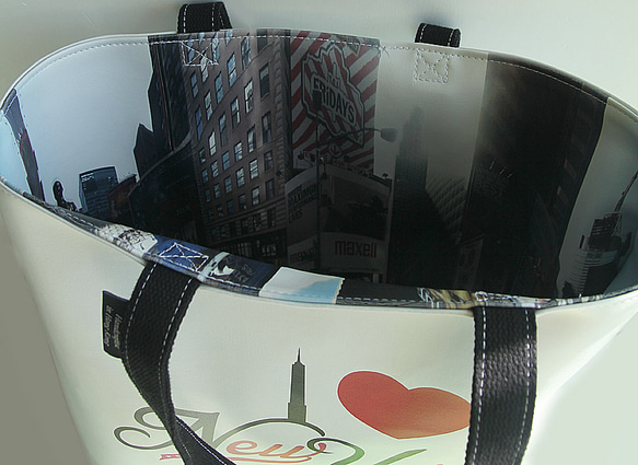 Panorama Double Faced Bag No.5 - New York 4枚目の画像