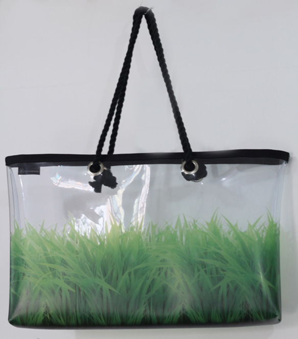 Lucid Series Beach Bag No.1 - Grass 2枚目の画像