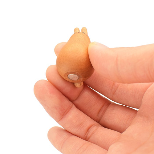 手のひらサイズの 木の置物 ( 小 ) うさぎ 2羽 セット その他置物 工房