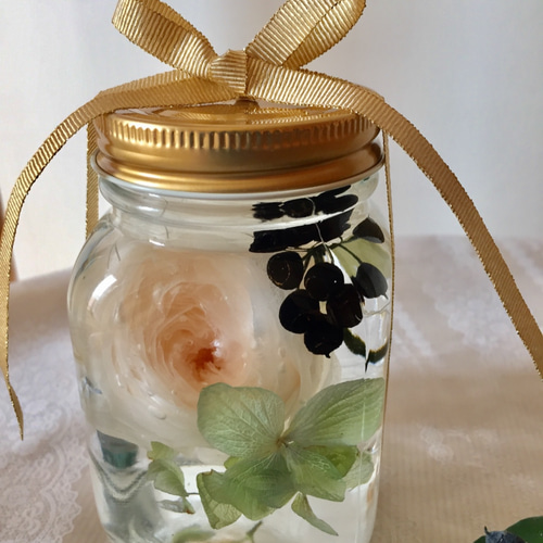 ジャム瓶ハーバリウム ハーバリウム・植物標本 toco 通販 5281371