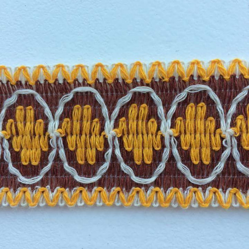 ボヘミアンチョーカー 幅広く太いしっかり素材 ヒッピーでエスニックな