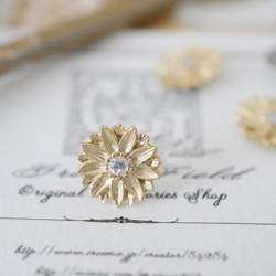 耳環式單耳夾 *瑪格麗特耳夾* 第2張的照片