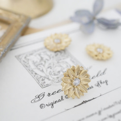 耳環式單耳夾 *瑪格麗特耳夾* 第3張的照片