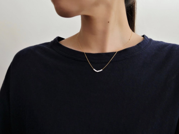 14kgf*珍珠項鍊 第1張的照片