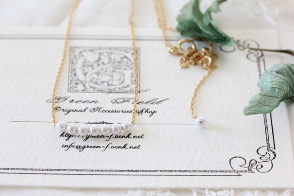 14kgf*珍珠項鍊 第2張的照片