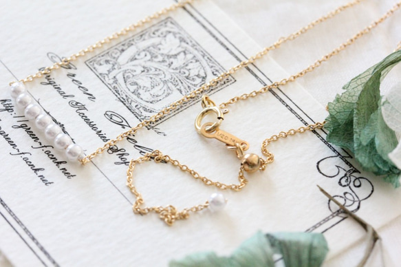 14kgf*珍珠項鍊 第3張的照片