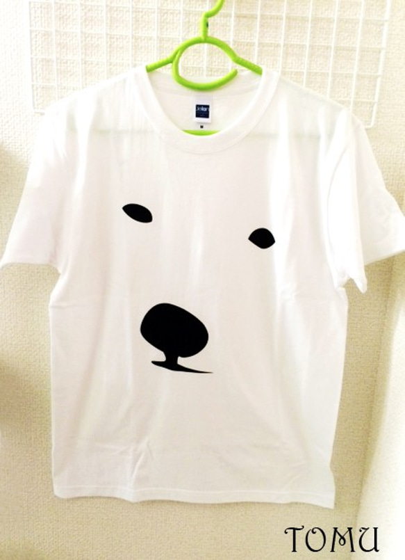 大人気♪　動物Tシャツ〜しろくまver.〜 1枚目の画像