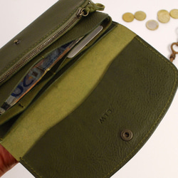 像美優品階錢包包-L（HL）[綠色] 第4張的照片