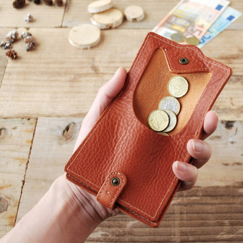 受注製作】コインカードケース ccc [ブラウン] 小銭入れ・コイン  