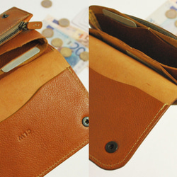 【受注製作】財布 wrap-L [ブラウン] 4枚目の画像